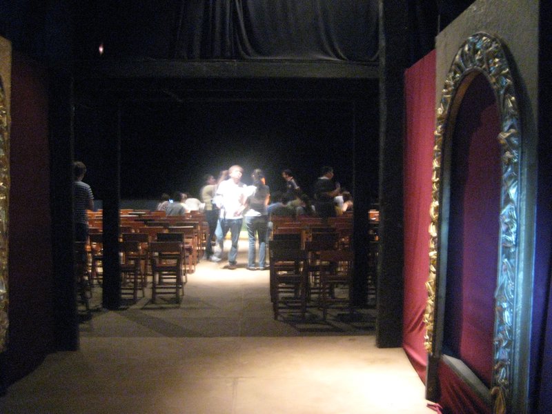 the theatre in San Ignacio
