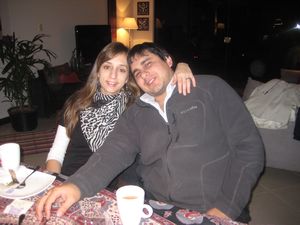 Paula and her husband, Oti