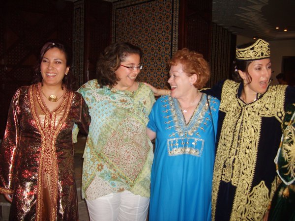 Hiba, Leila, Aunty Kath and Amel