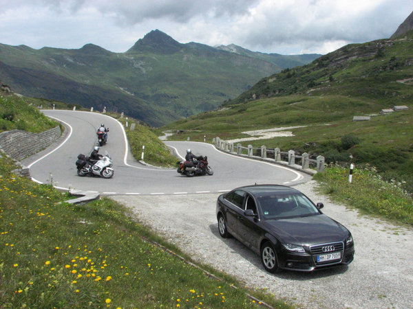 My Driving-Vacation at Spulgen Pass, Switzerland-Italy    