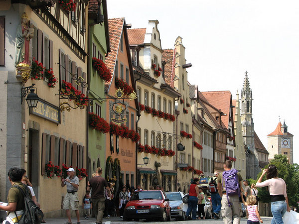 My Driving-Vacation at Rothenburg ob der Tauber