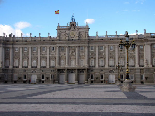 Palacio Real de Madrid and Plaza de Oriente Palacio