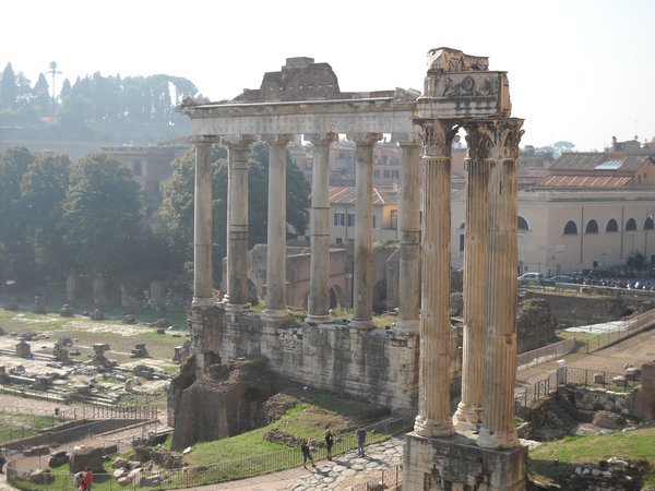 Ruins in the forum