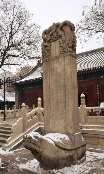 Et une tortue, donc temple taoiste. Temple des nuages blancs (Baiyunguan)