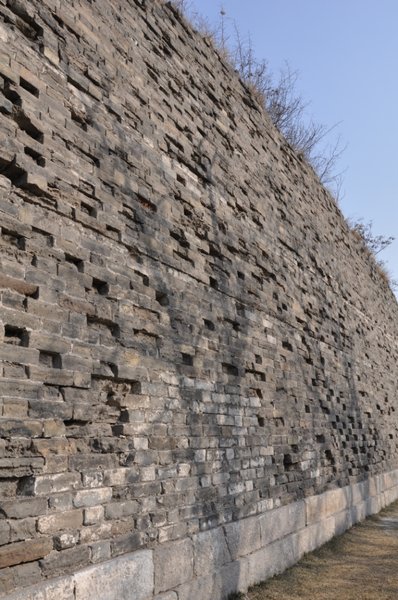 Murs de Chongwenmen de jour.