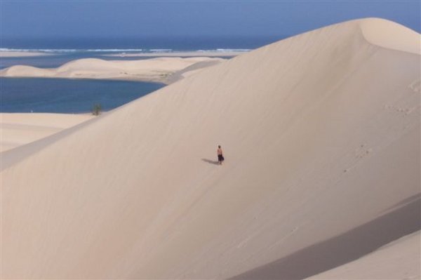 Largest sea dunes in the southern hemisphere