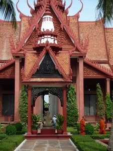 Museum gardens, Phnom Penh
