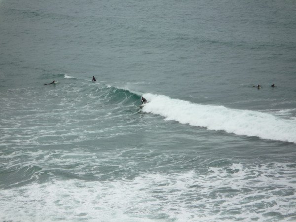 Surfers at Bells Beach, GOR