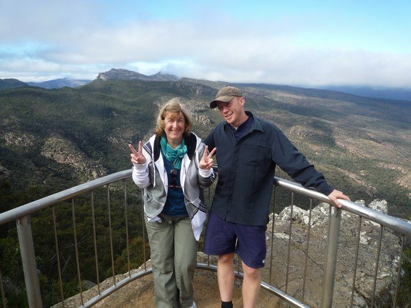 Made it to the Balconies lookout, Grampians