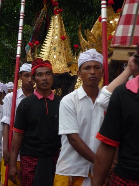 Village celebration parade