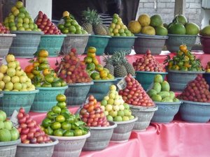 Roadside fruit stall