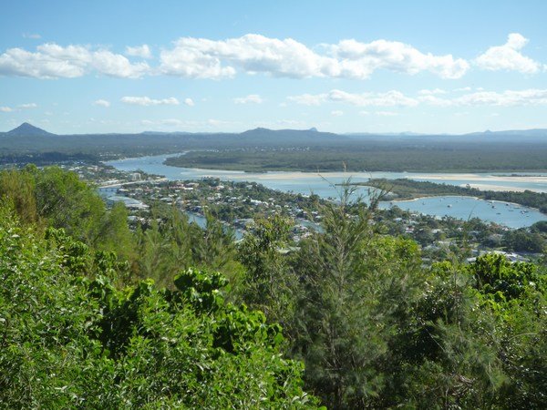 Noosa area from National Park Lookout