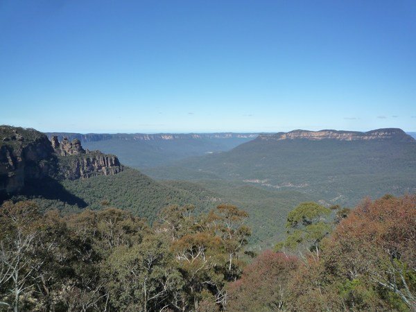 From top of Scenic World lifts, Blue Mountains
