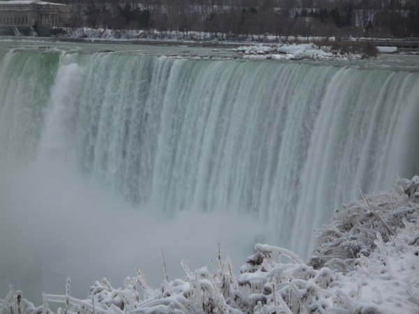 It was freezing taking this shot of the Falls