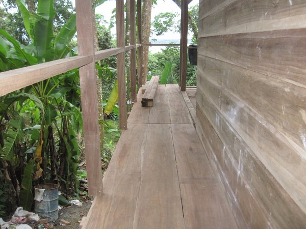walkway and deck widening