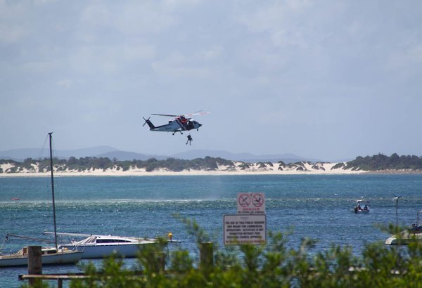 Port Stephens - Shoal bay rescue exercise