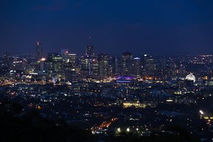 Brisbane from Mount Coot-tha