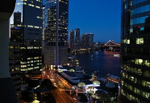Brisbane from my hotel room