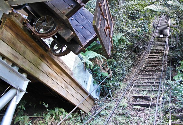 Steepest incline railway in the world: 52°