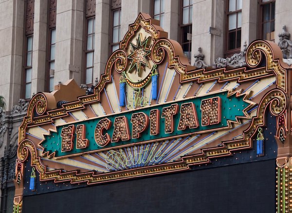 Hollywood - theatre El Capitan