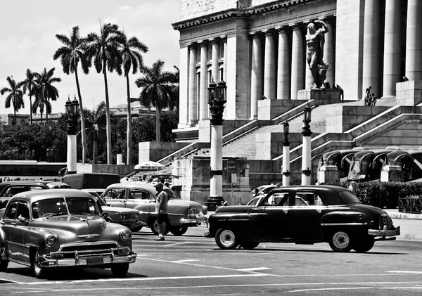 Back in time... in front of the Capitol