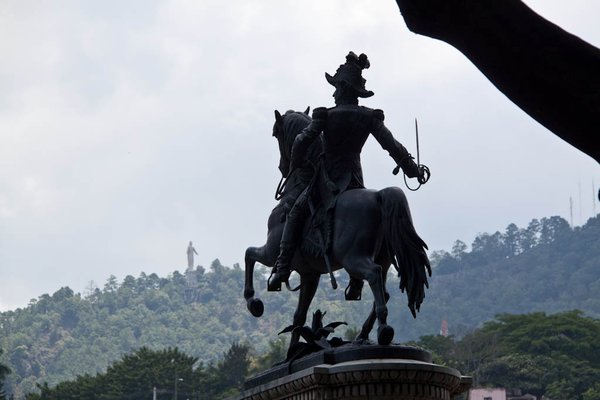 Tegucigalpa - Statue of Morazan