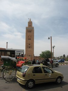 Minarett der Koutoubia-Moschee