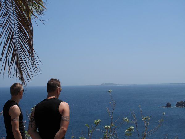 View to Gili Islands