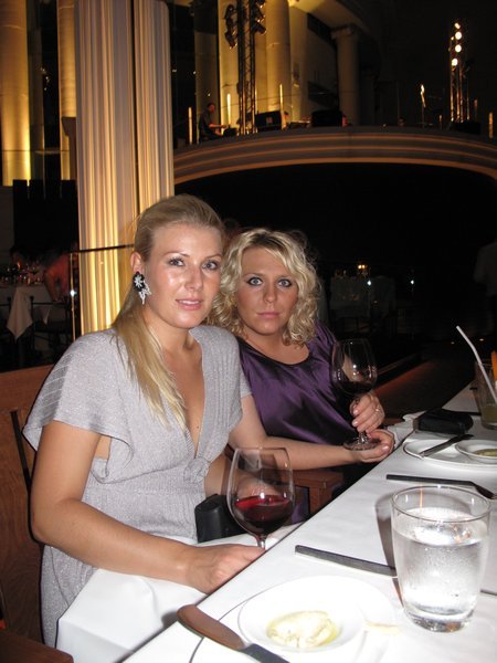 Dinner at Sirocco