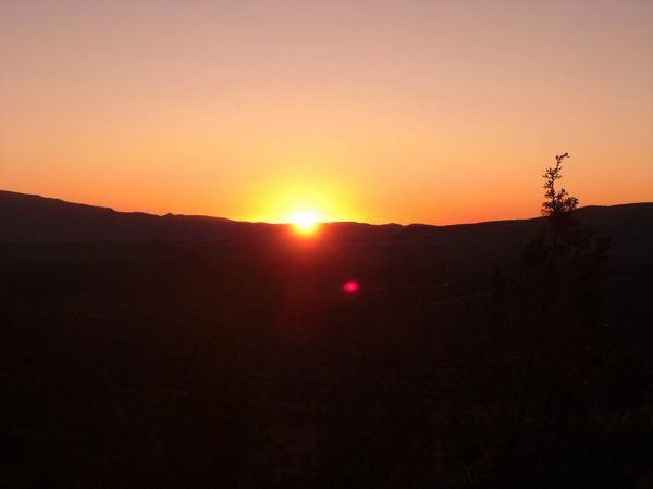 Sunset from Doe Mountain
