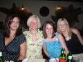 Annie, Amy, Gemma and Me at Blowout dinner 