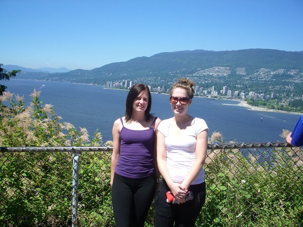 Me and Cat in front of Prospect Point Lookout 