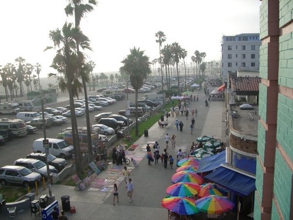 View from hotel - looking right towards Santa Monica