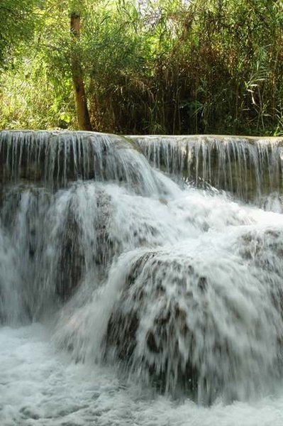 Kuang Si waterfalls area 