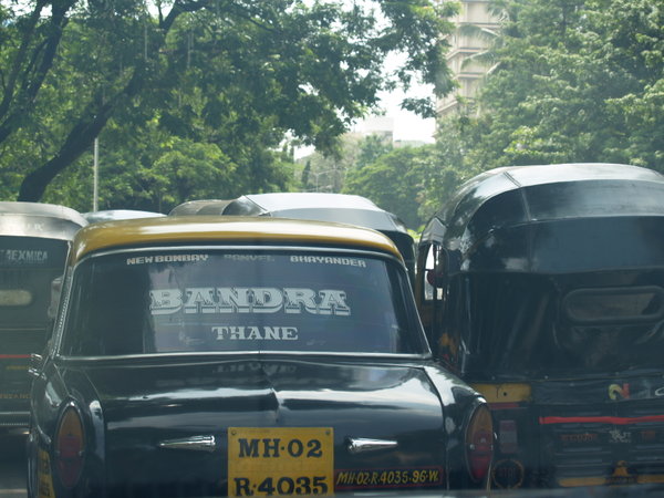 Bone shaker taxi of Mumbai