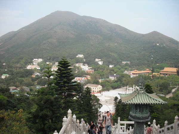 The view from the Buddha