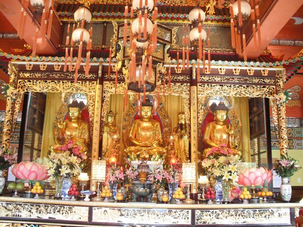 The temple in Po Lin