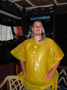 Still a-japing with ponchos on NYE