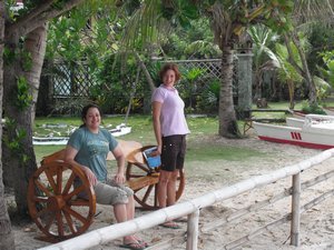 Tracey and Oriel on Cabiloa