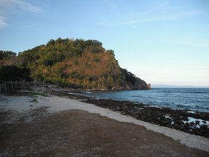 The sanctuary side of Apo Island