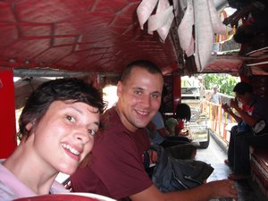 On a jeepney
