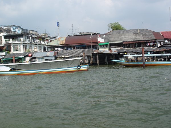 Water taxis in Bangkok