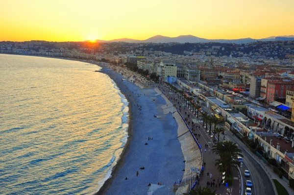 Sunset at Nice