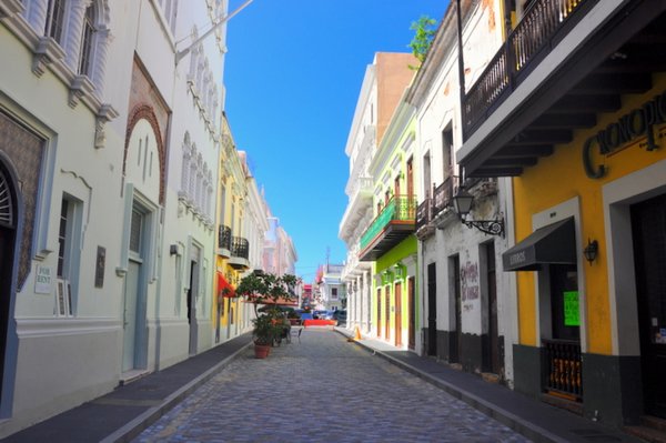 The Streets of Old San Juan