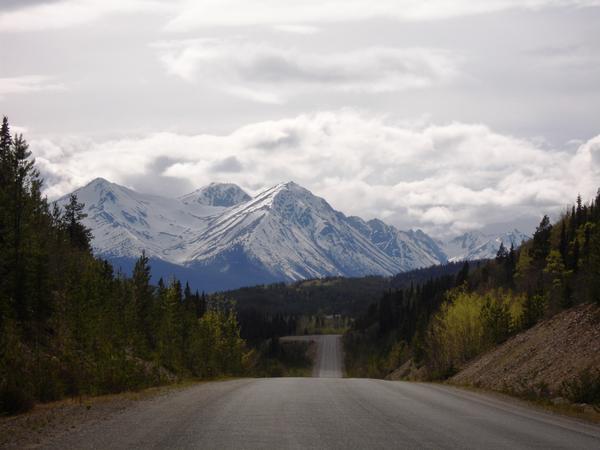 The Alaskan Highway in the Yukon