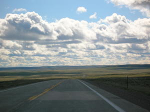 The wide open Wyoming Sky