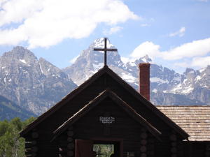 The Church of the Transfiguration in the Grand Teton National Park