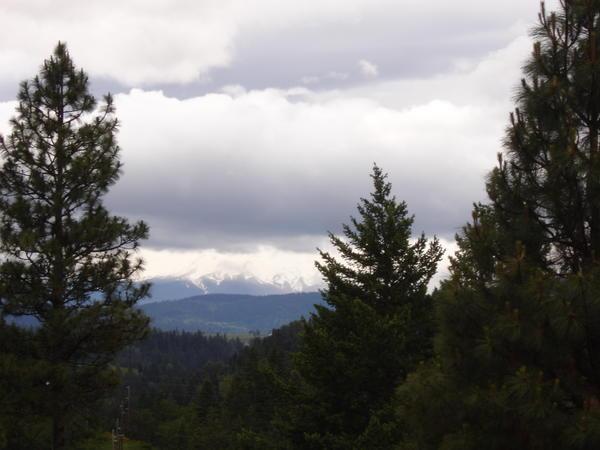 Faraway View of Mount Hood