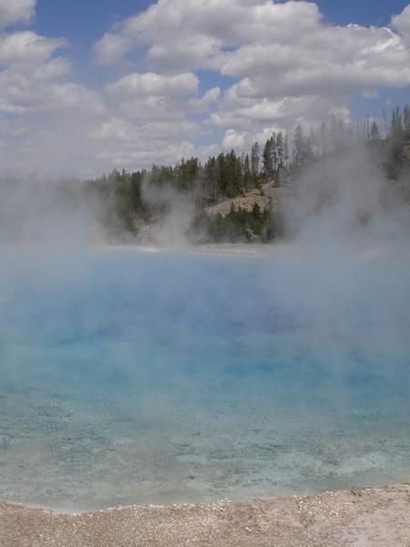 Steaming Hot Spring