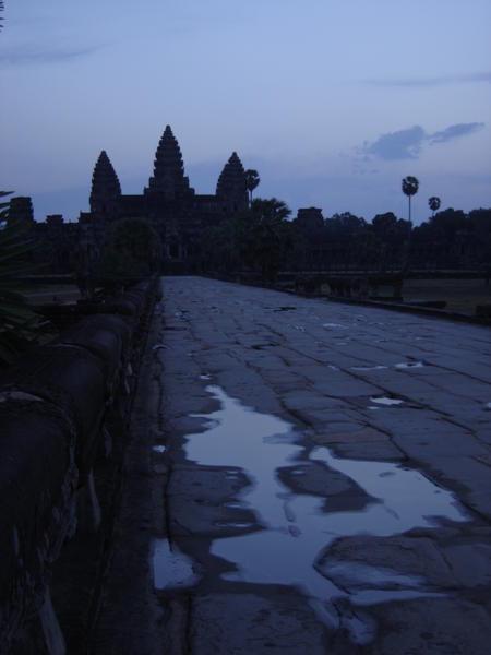 Angkor Wat at dusk